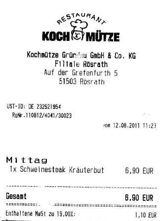 seuw Hffner Kochmtze Restaurant